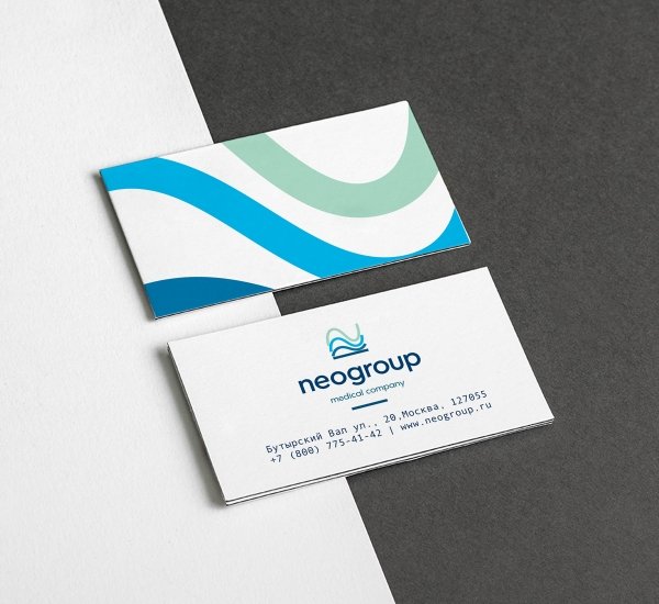 Neo Group Логотип для медицинской компании - примеры работ Neo Group Логотип для медицинской компании