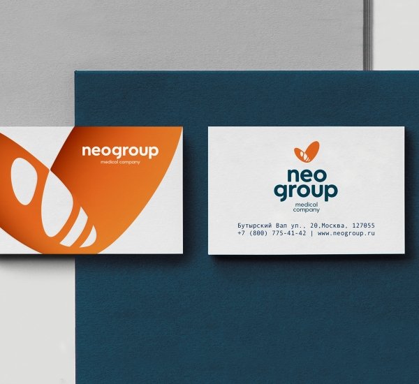 Neo Group Логотип для медицинской компании - примеры работ Neo Group Логотип для медицинской компании