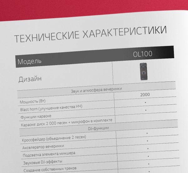 Дизайн и вёрстка каталогов Аудиосистемы LG 2019 - примеры работ Дизайн и вёрстка каталогов Аудиосистемы LG 2019