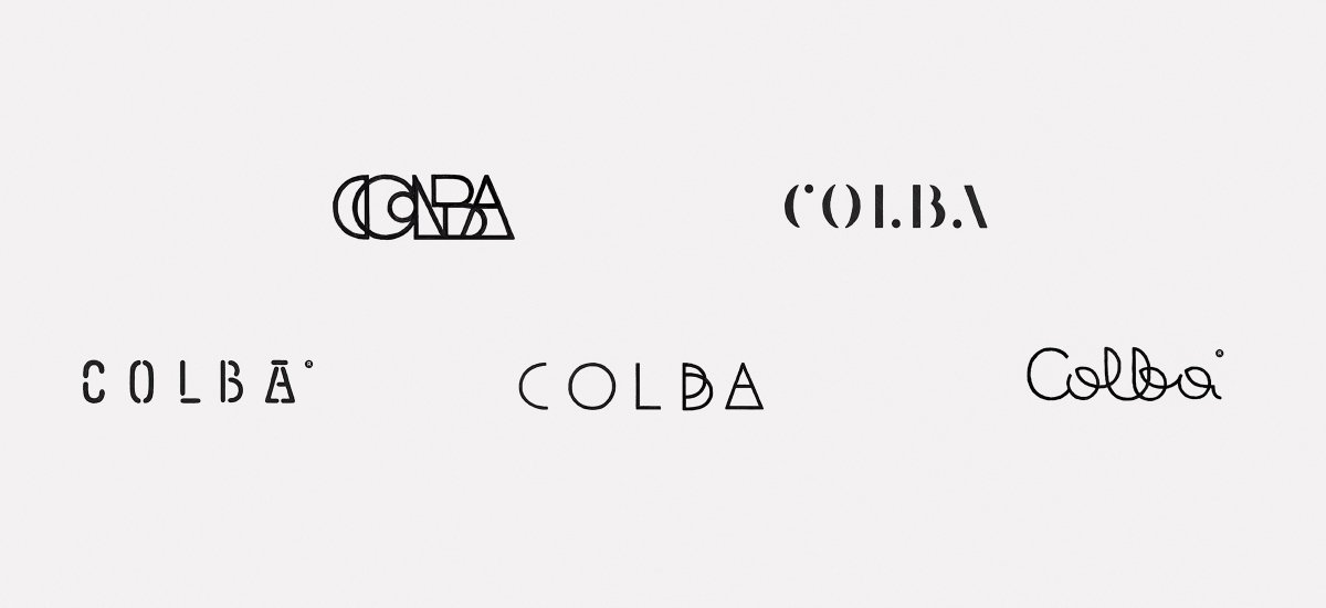 Концепции логотипа Colba ColorBar - примеры работ Концепции логотипа Colba ColorBar