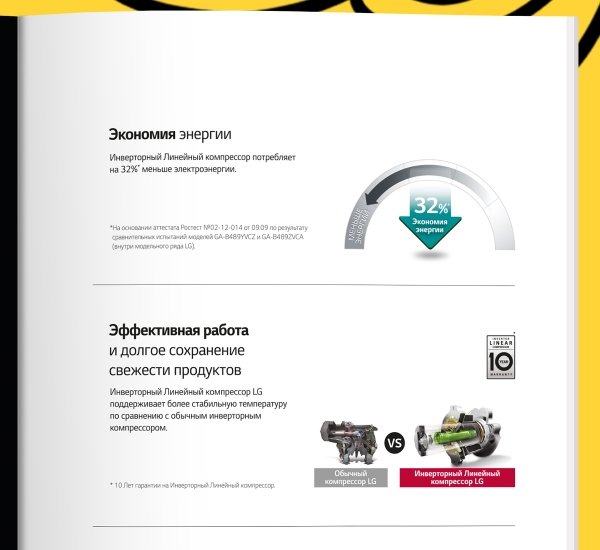 Дизайн полиграфии Холодильники LG DoorCooling+ - примеры работ Дизайн полиграфии Холодильники LG DoorCooling+