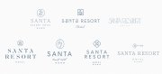 Santa Resort Hotel 4* Логотип и Фирменный стиль отеля