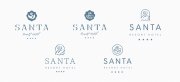 Santa Resort Hotel 4* Логотип и Фирменный стиль отеля Santa Resort Hotel