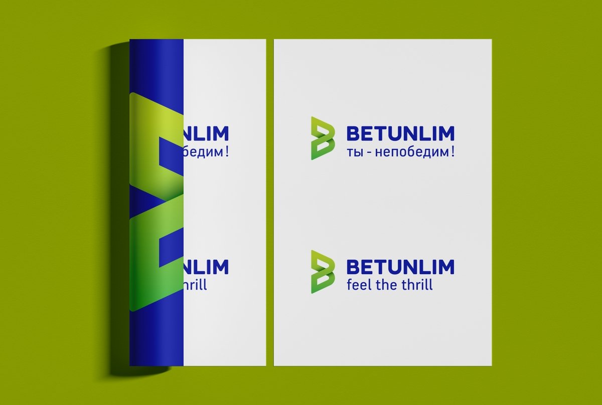 Betunlim Логотип и нейминг букмекерской компании - примеры работ Betunlim Логотип и нейминг букмекерской компании