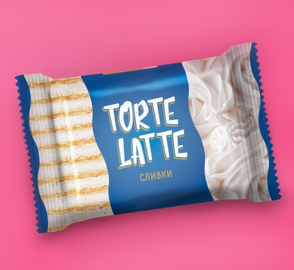 Дизайн упаковки конфет Torte Latte