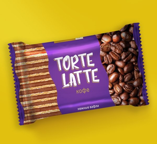 Дизайн упаковки конфет Torte Latte