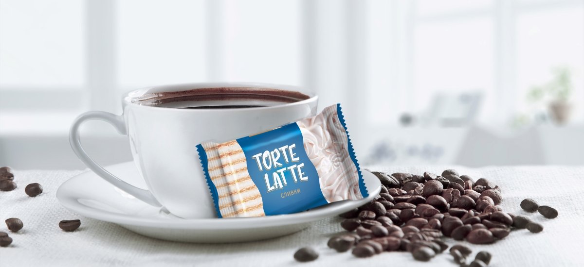 Дизайн упаковки конфет Torte Latte