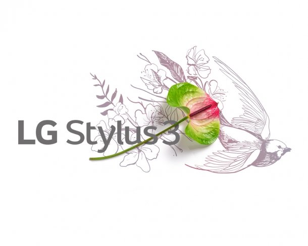 Дизайн рекламного макета LG Stylus 3