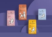 Дизайн корма для собак и кошек Логотип и дизайн упаковки корма для собак и кошек Eco Native