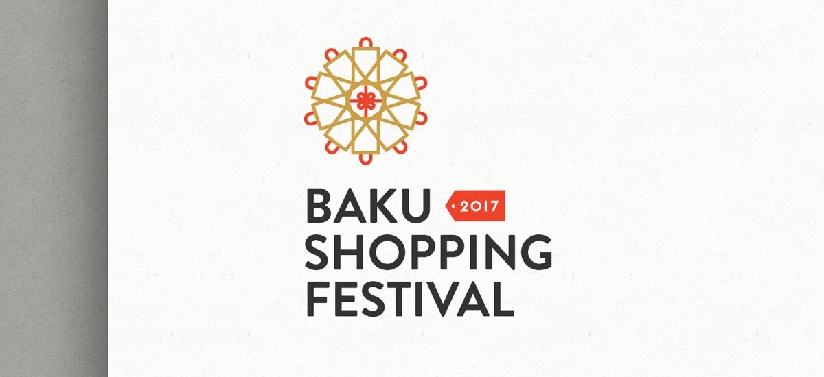 Создание логотипа и фирменного стиля Baku Shopping Festival - примеры работ Создание логотипа и фирменного стиля Baku Shopping Festival