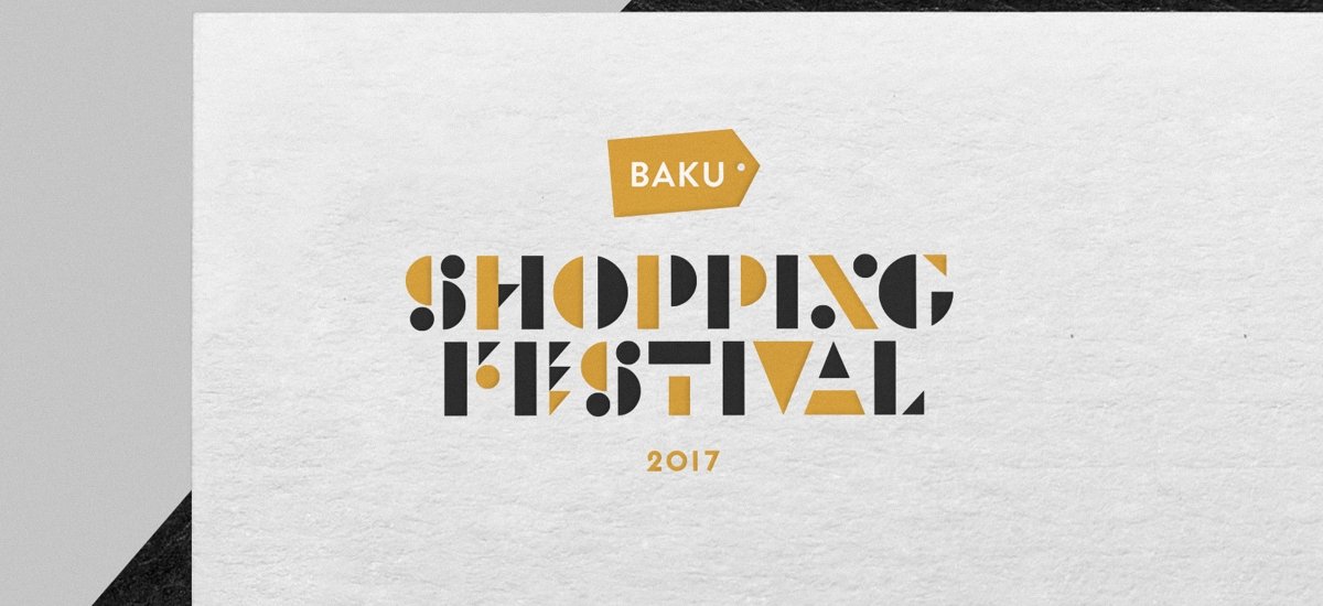 Логотип и фирменный стиль Baku Shopping Festival - примеры работ Логотип и фирменный стиль Baku Shopping Festival