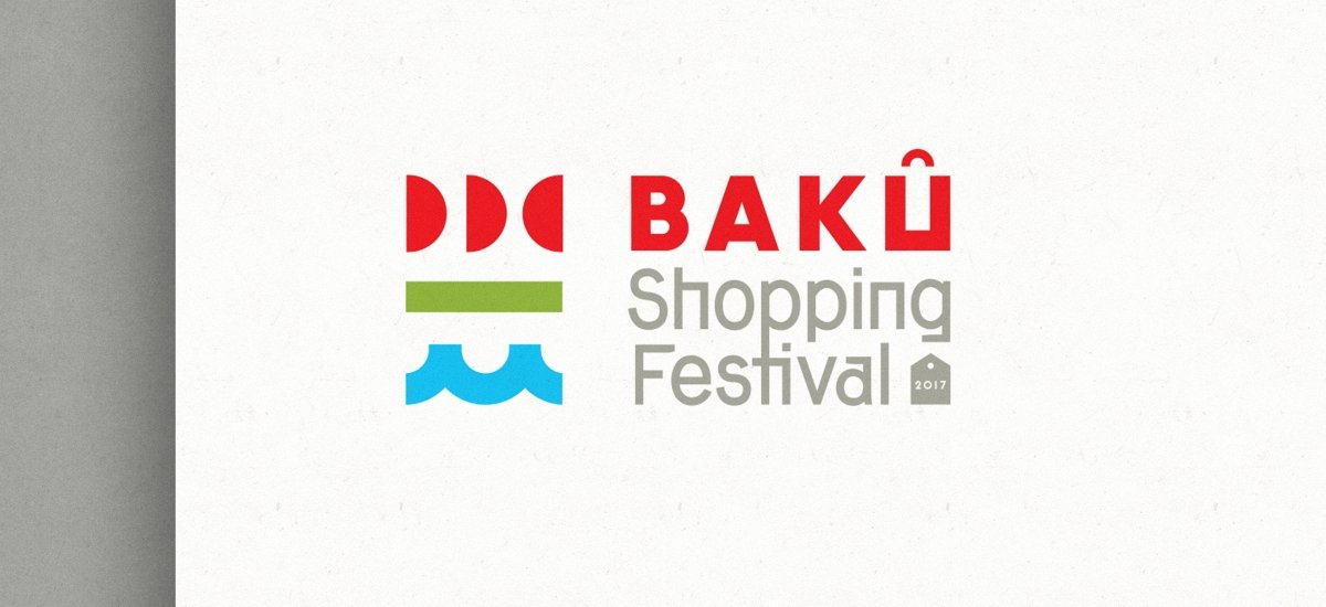 Логотип и фирменный стиль Baku Shopping Festival - примеры работ Логотип и фирменный стиль Baku Shopping Festival
