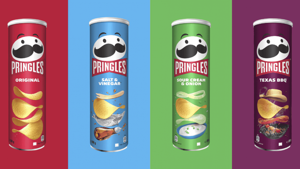 Дизайн упаковки Pringles