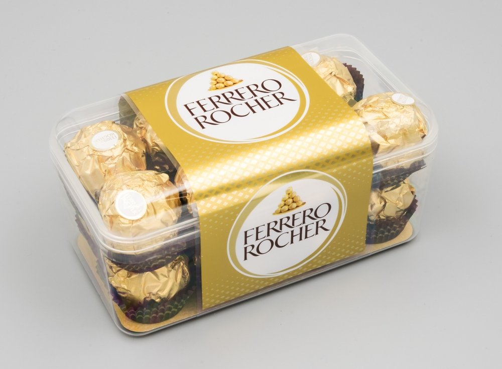 Дизайн упаковки конфет Ferrero Rocher