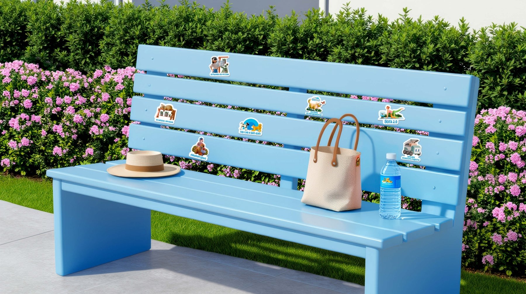 Стикеры для ЖК Переделкино Родина Брендированные стикеры для ЖК Родина Переделкино