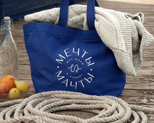 Создание названия и логотипа яхт-клуба Мечты и Мачты